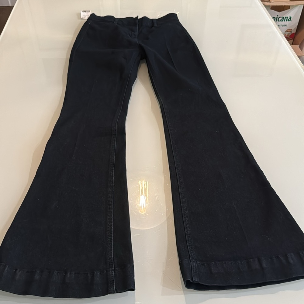 Flare leg denim - size 0